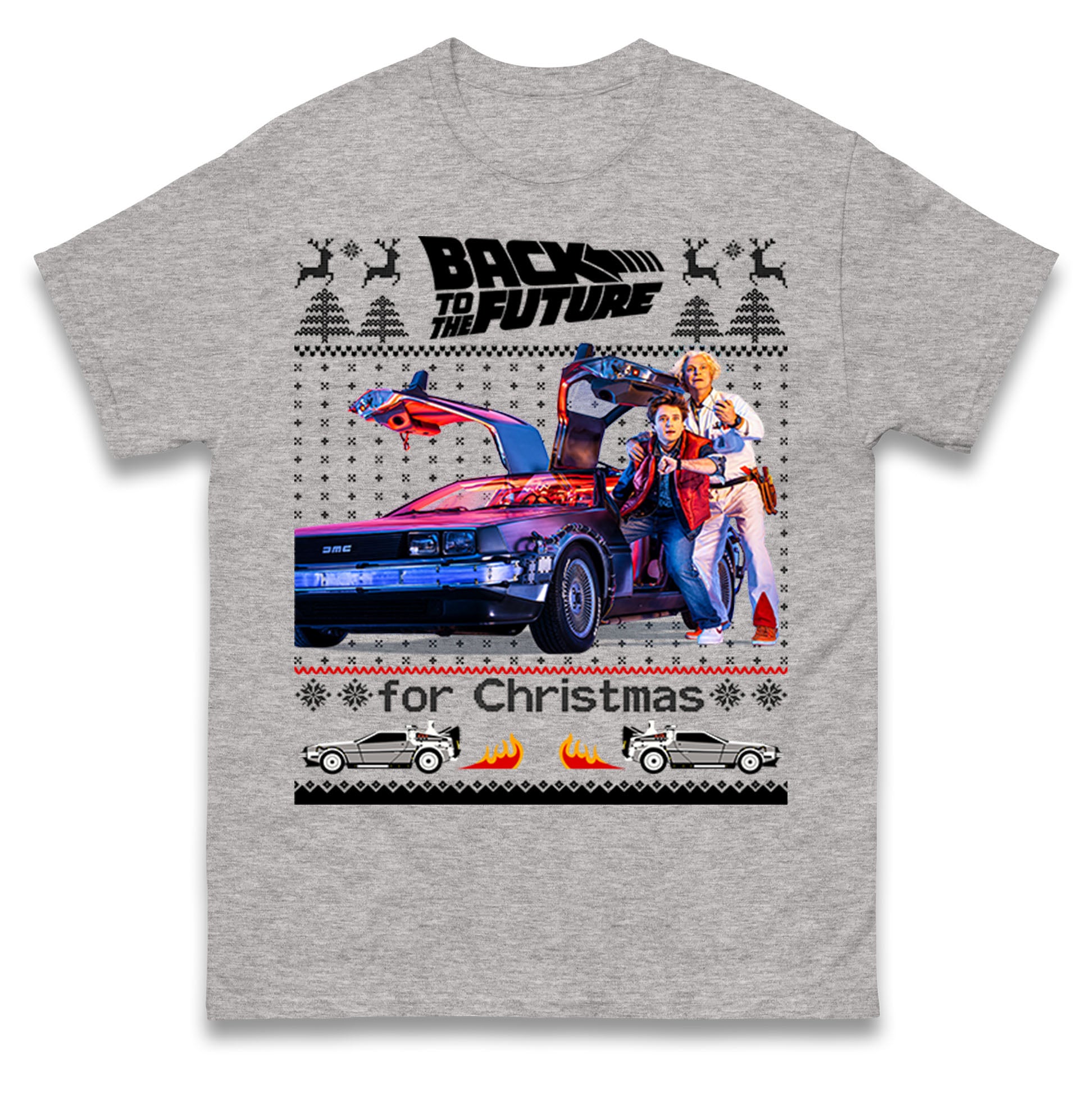 Back To The Future Christmas T Shirt