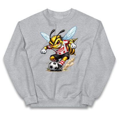 Retro Brentford FC Kids Jumper