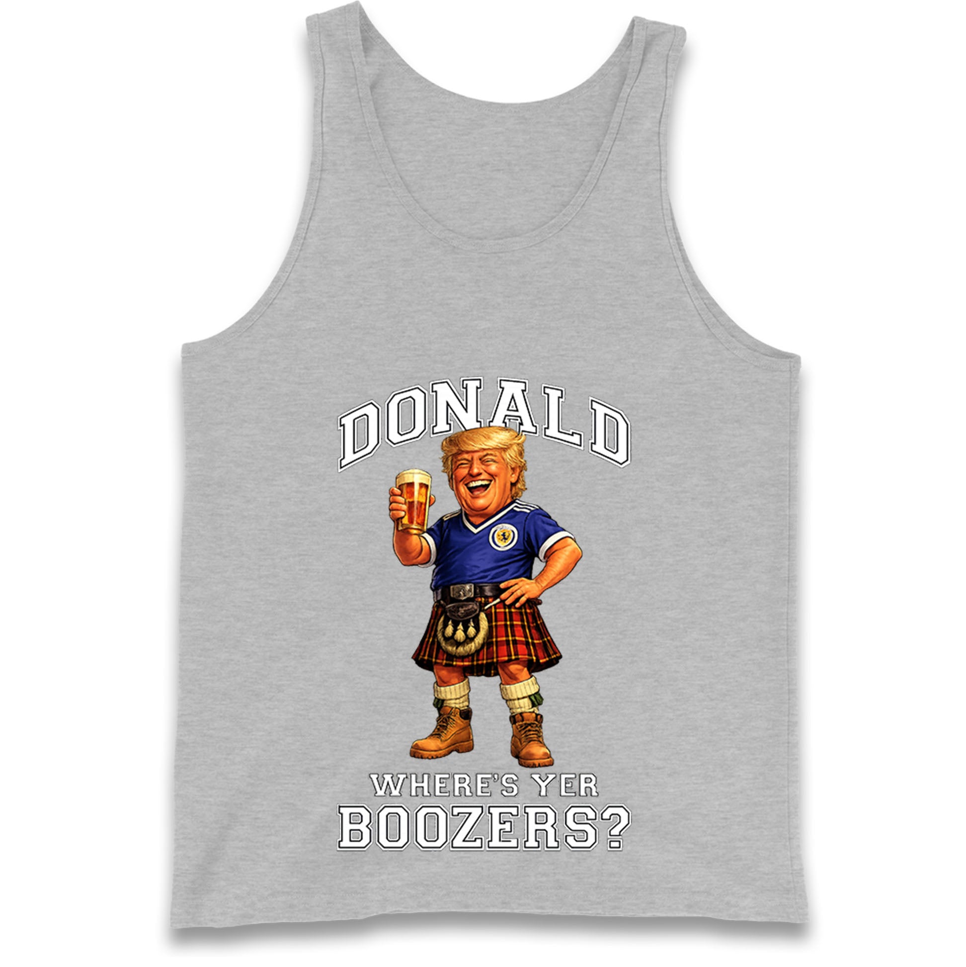 Donald Trump Scotland World Cup Tank Top