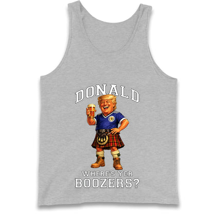 Donald Trump Scotland World Cup Tank Top