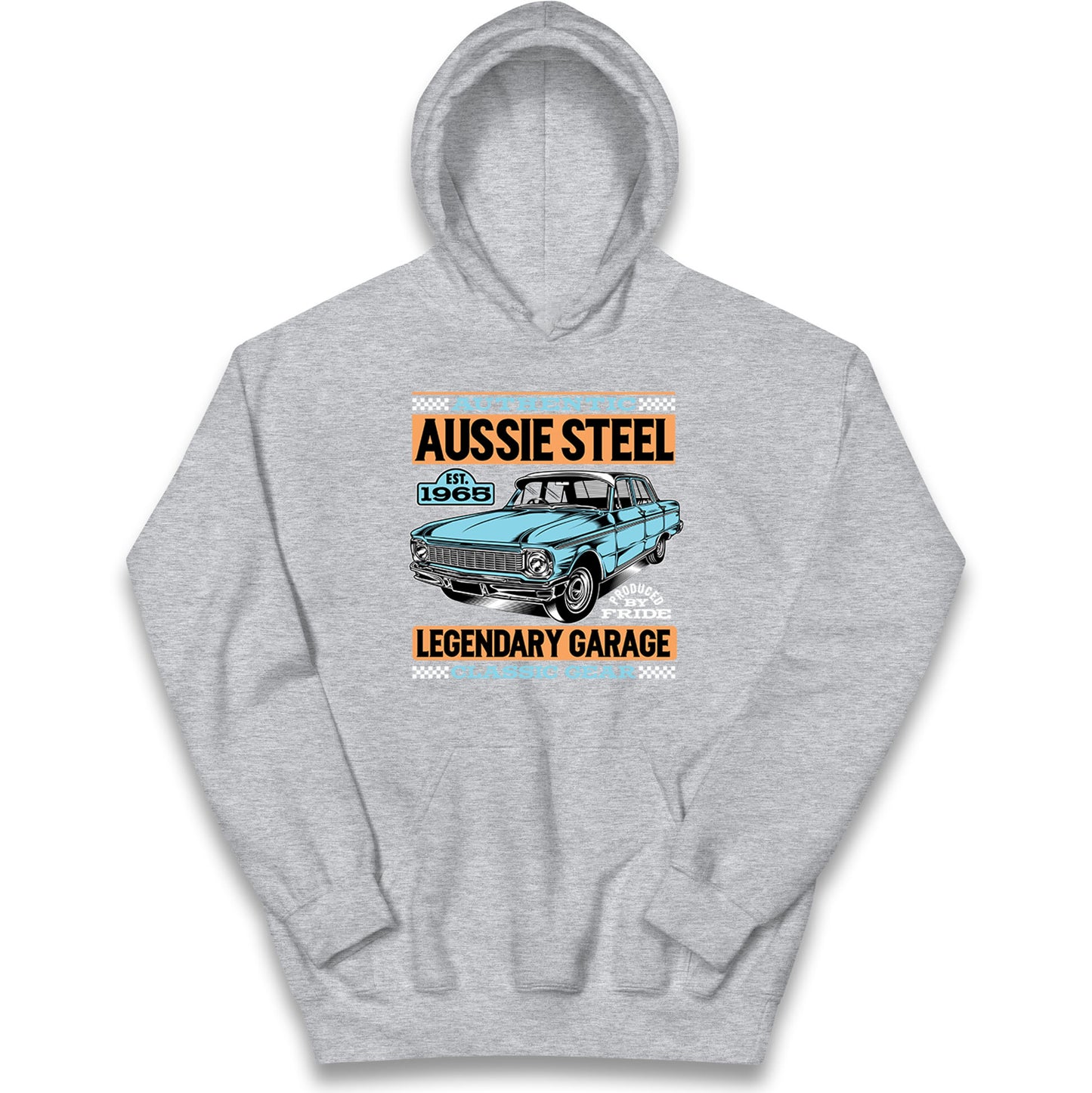 Authentic Aussie Steel Kids Hoodie