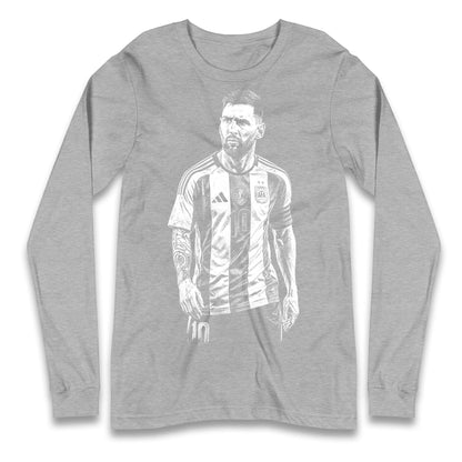 Lionel Messi Argentina Longsleeve T Shirt