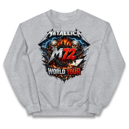 Metallica M72 World Tour Kids Jumper