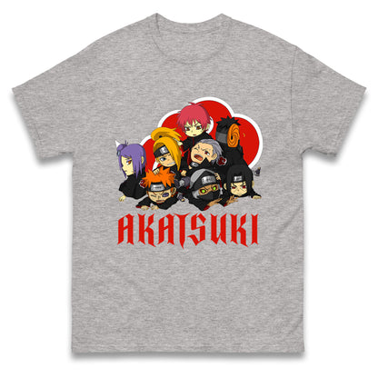 naruto shippuden akatsuki t shirt