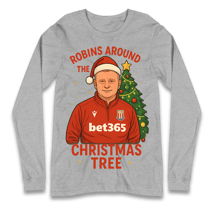 Stoke City Christmas Longsleeve T Shirt 