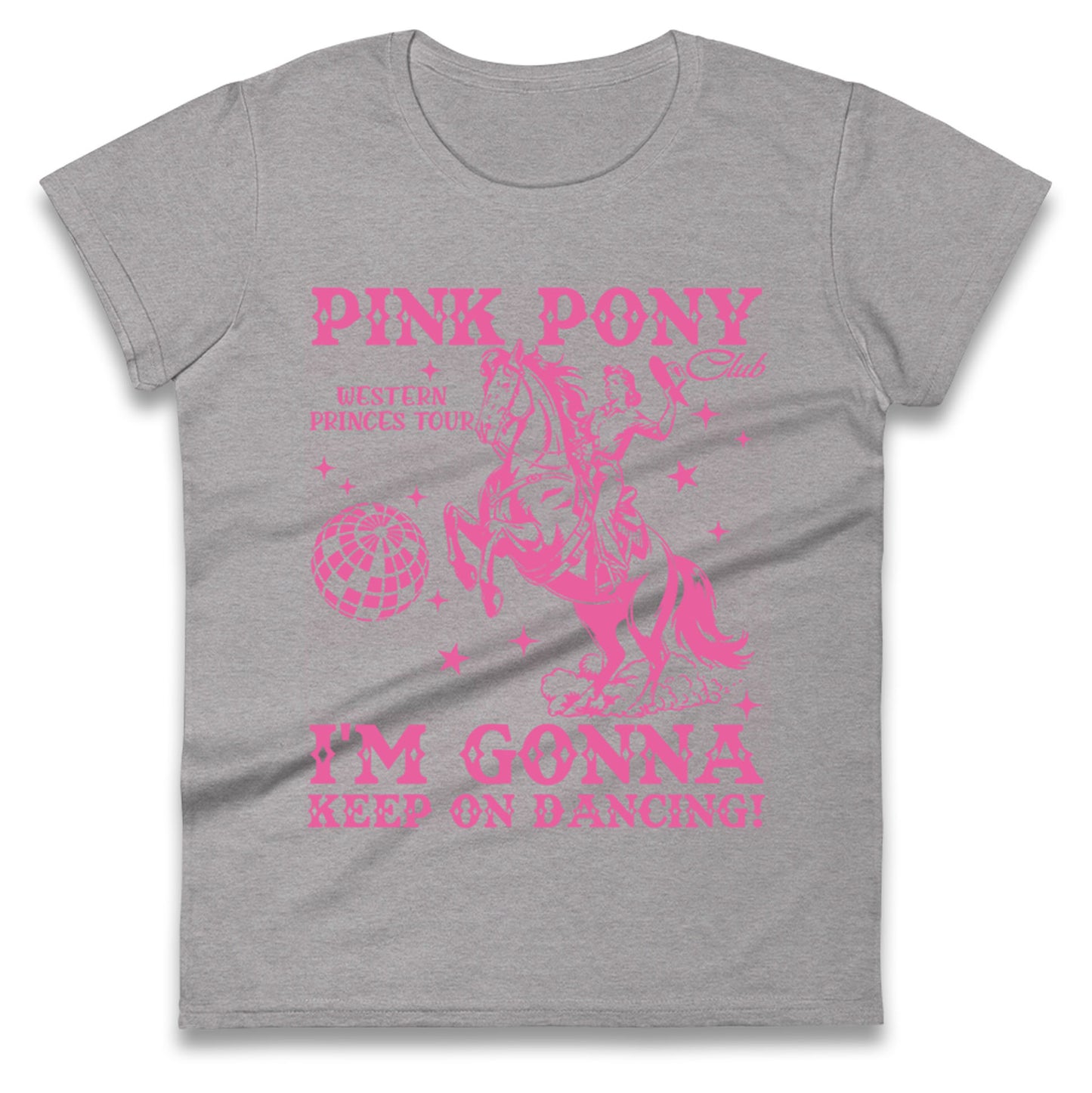 Pink Pony Club Ladies T Shirt