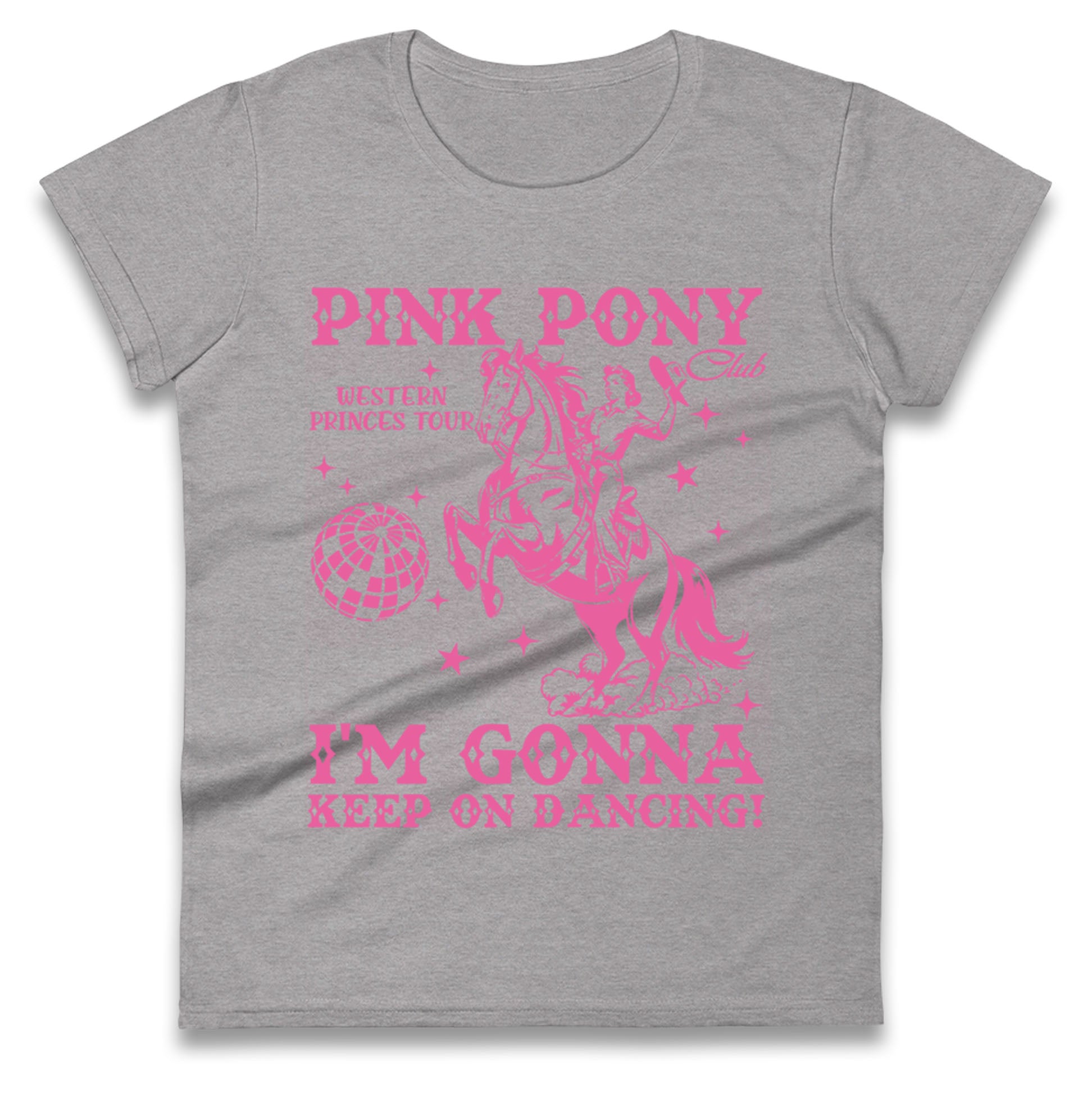 Pink Pony Club Ladies T Shirt