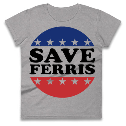 Save Ferris Punk Band Ladies T Shirt