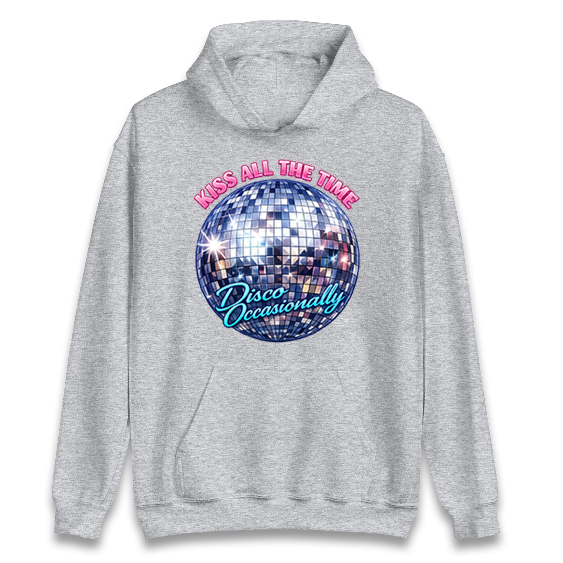 Kiss All The Time Disco Occasionally Hoodie