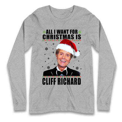 Cliff Richard Longsleeve T Shirt