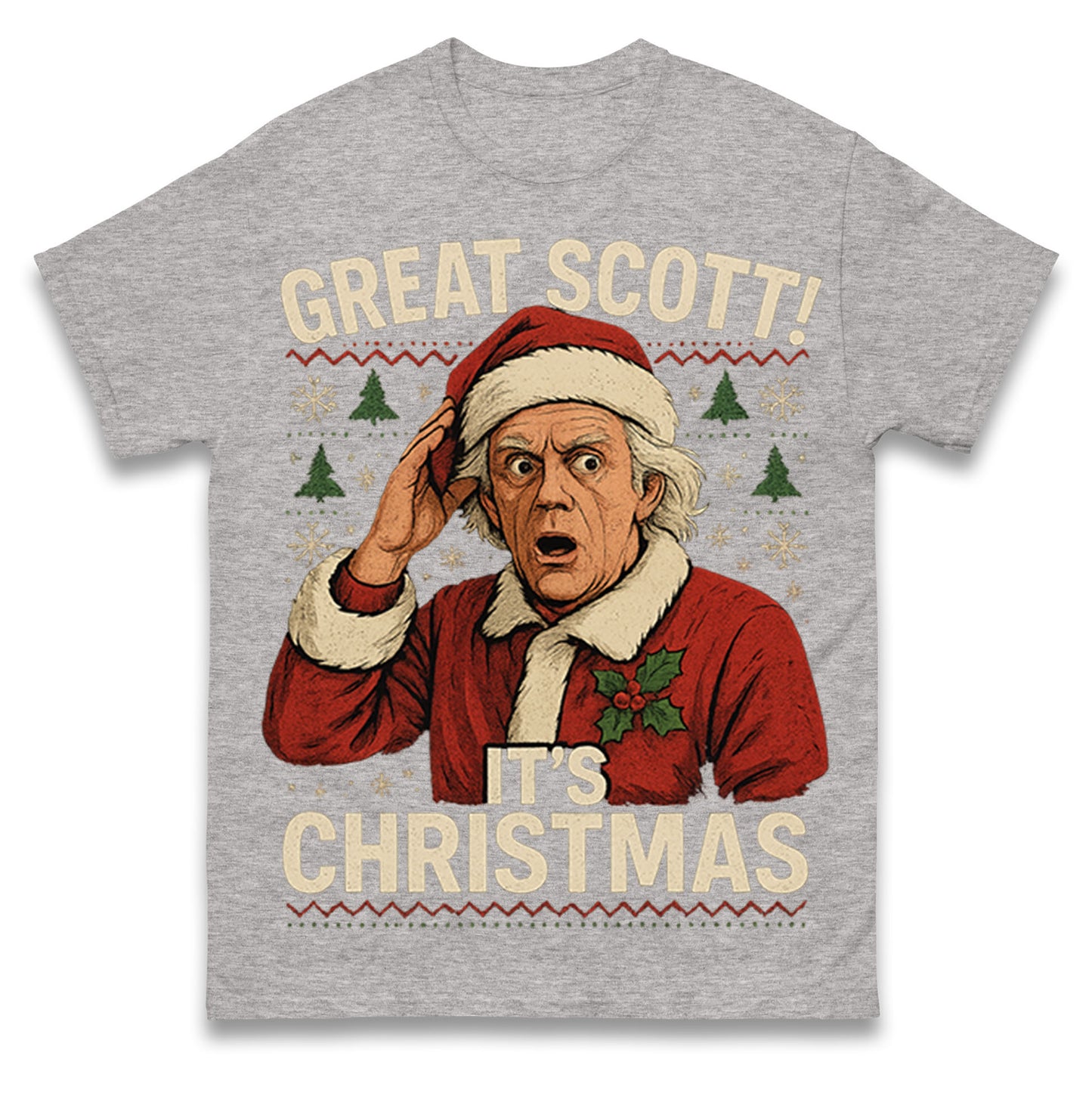Back to the Future Doc Brown T Shirt