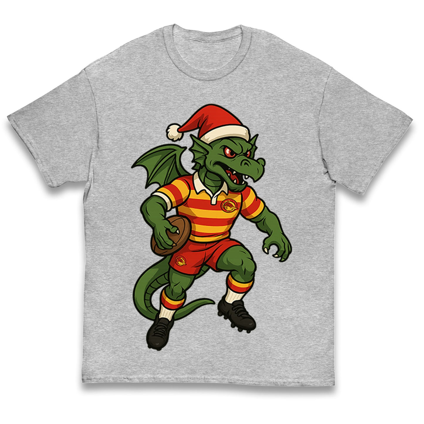 Catalans Dragons Christmas Kids T Shirt