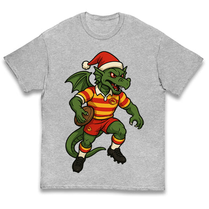 Catalans Dragons Christmas Kids T Shirt
