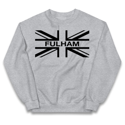 Fulham Football Flag Kids Jumper