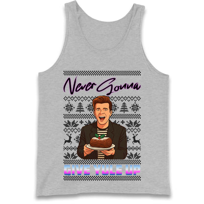 Rick Astley Christmas Tank Top