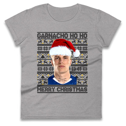 Garnacho Christmas Ladies T Shirt