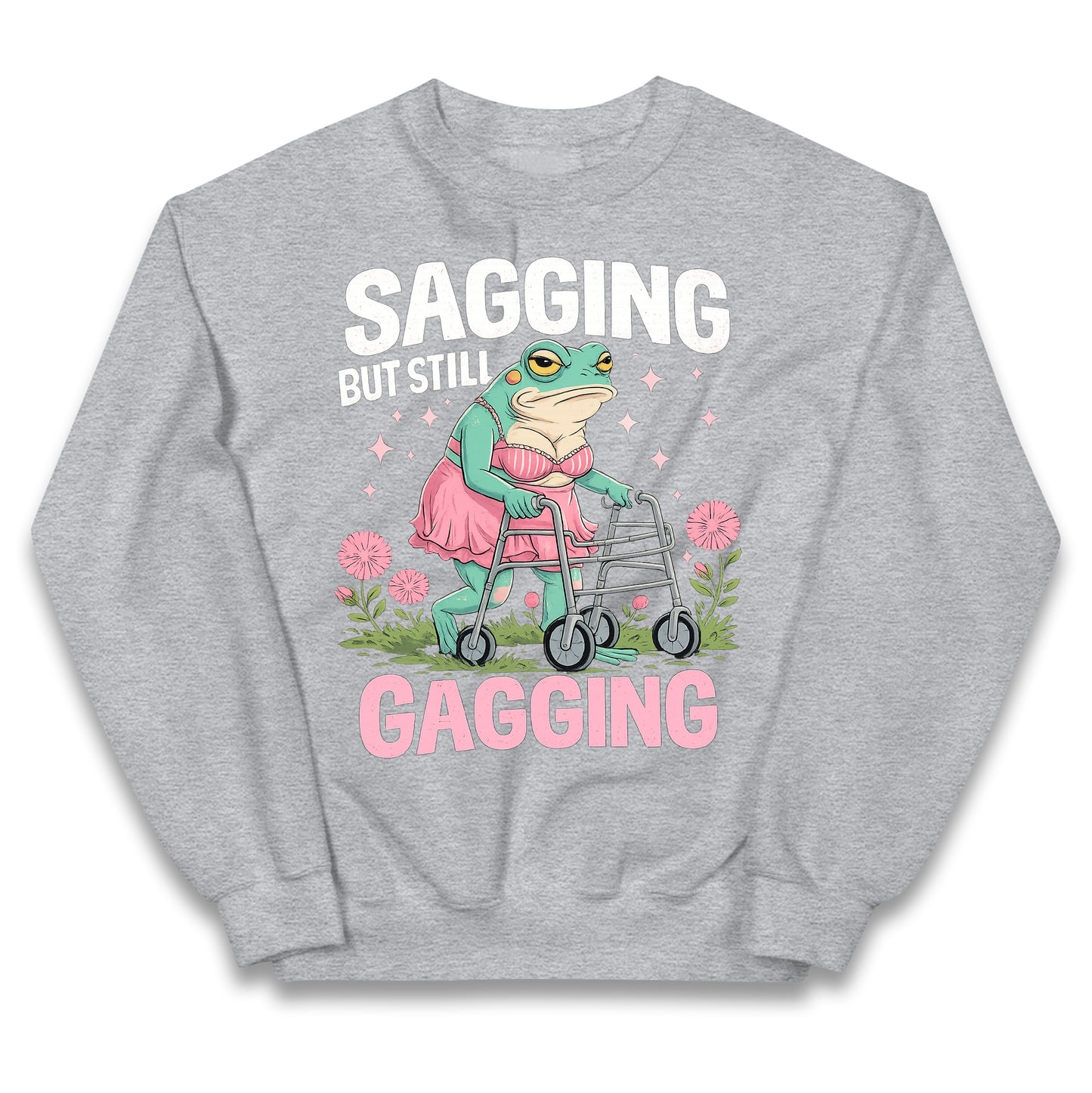 Sagging But Still Gagging Kids Jumper 