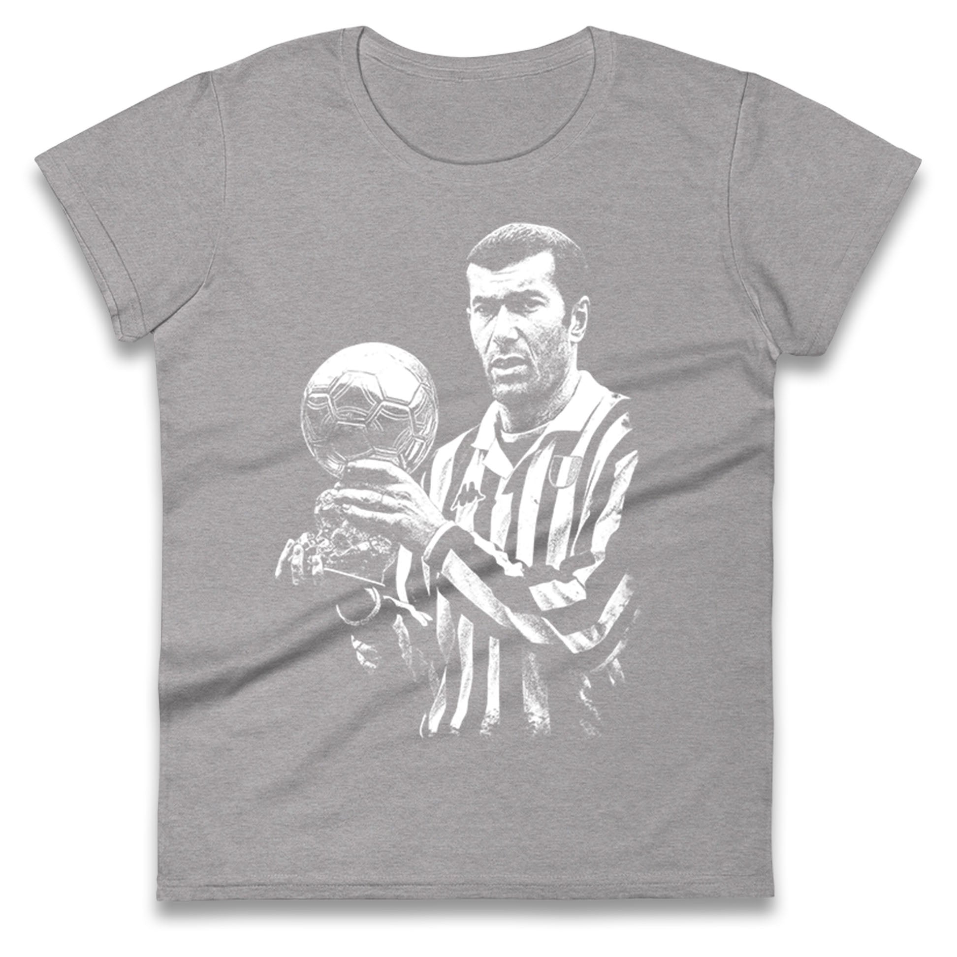 Zinedine Zidane Juventus Ladies T Shirt
