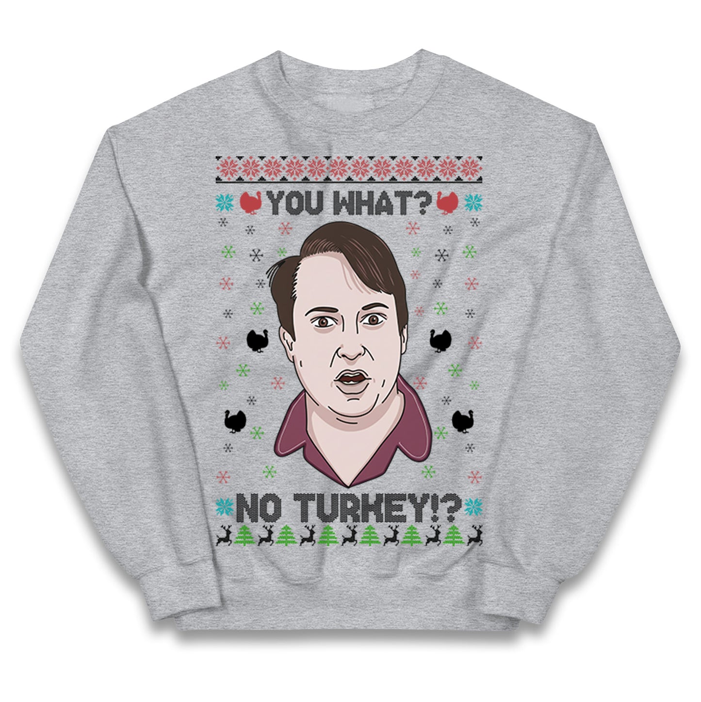 Peep Show Christmas Kids Jumper