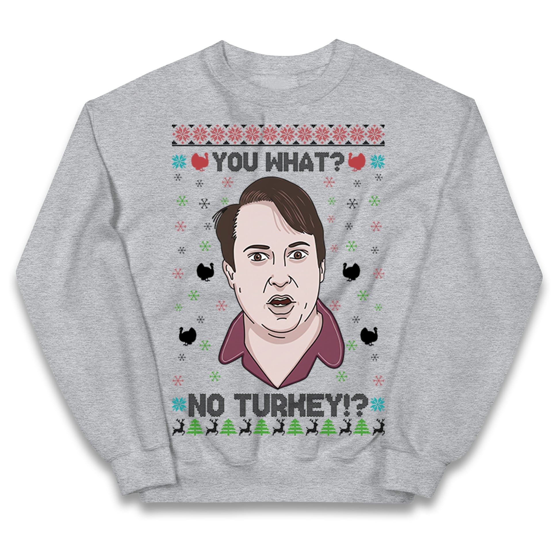 Peep Show Christmas Kids Jumper