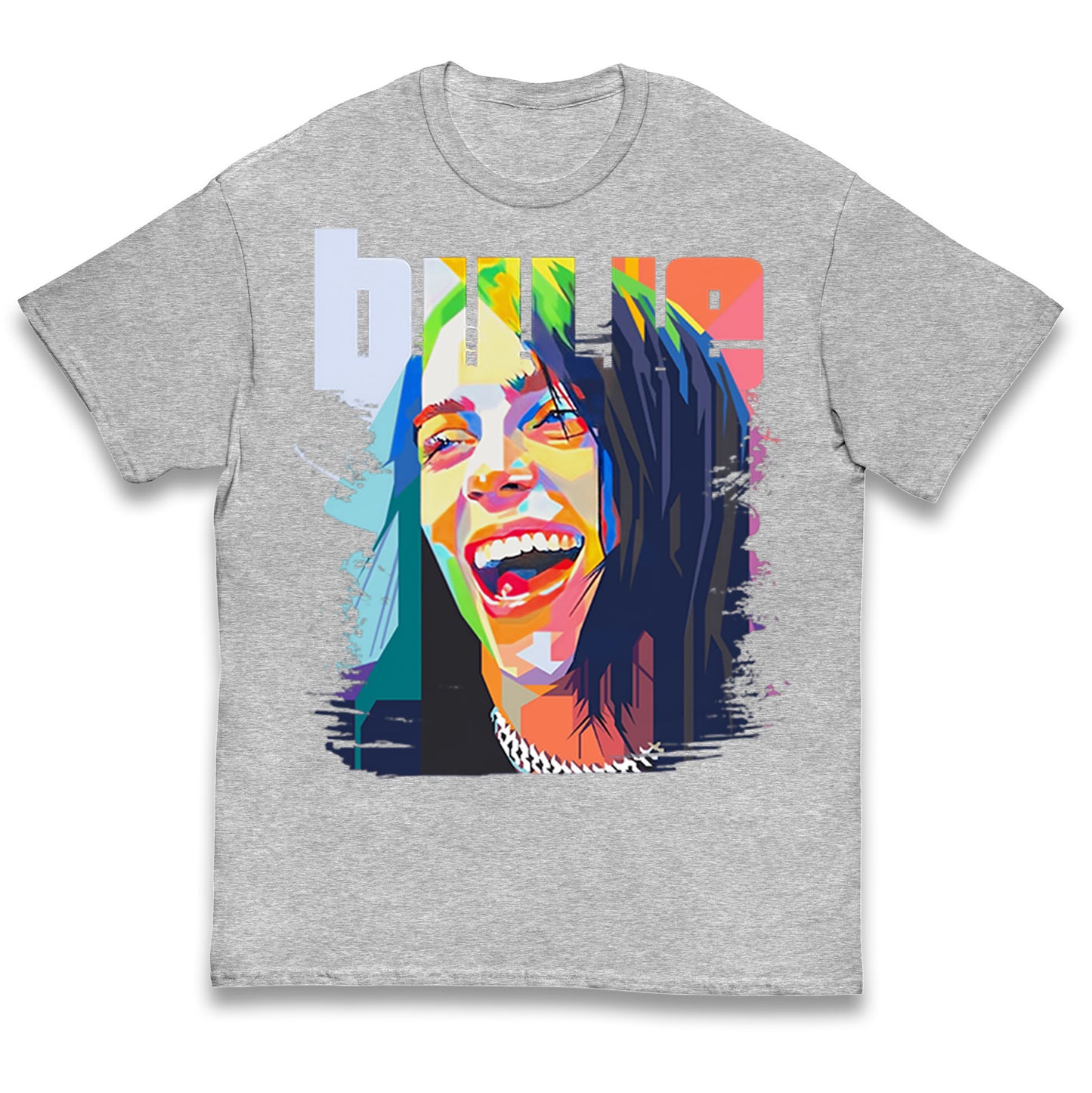 Billie Eilish Painting Kids T Shirt 