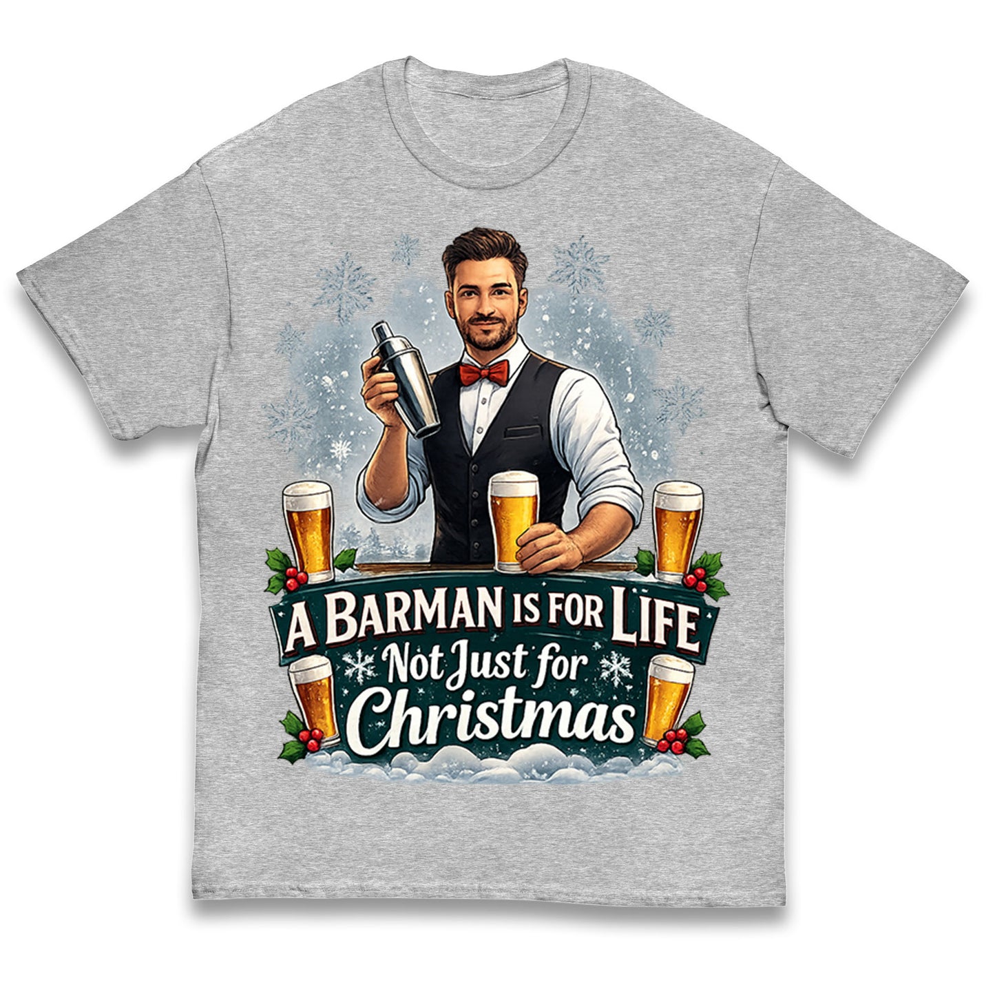 Barman Christmas Kids T Shirt