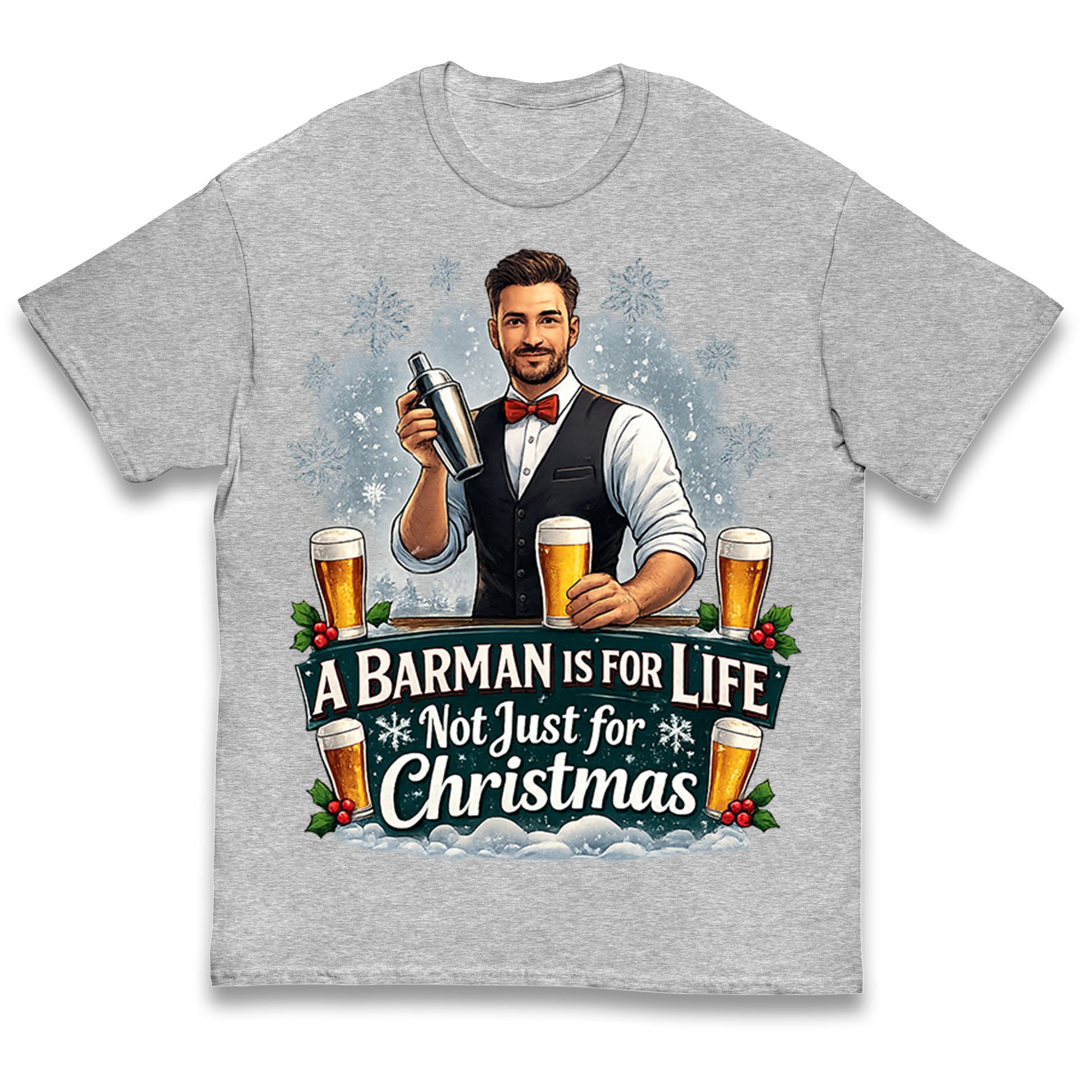 Barman Christmas Kids T Shirt