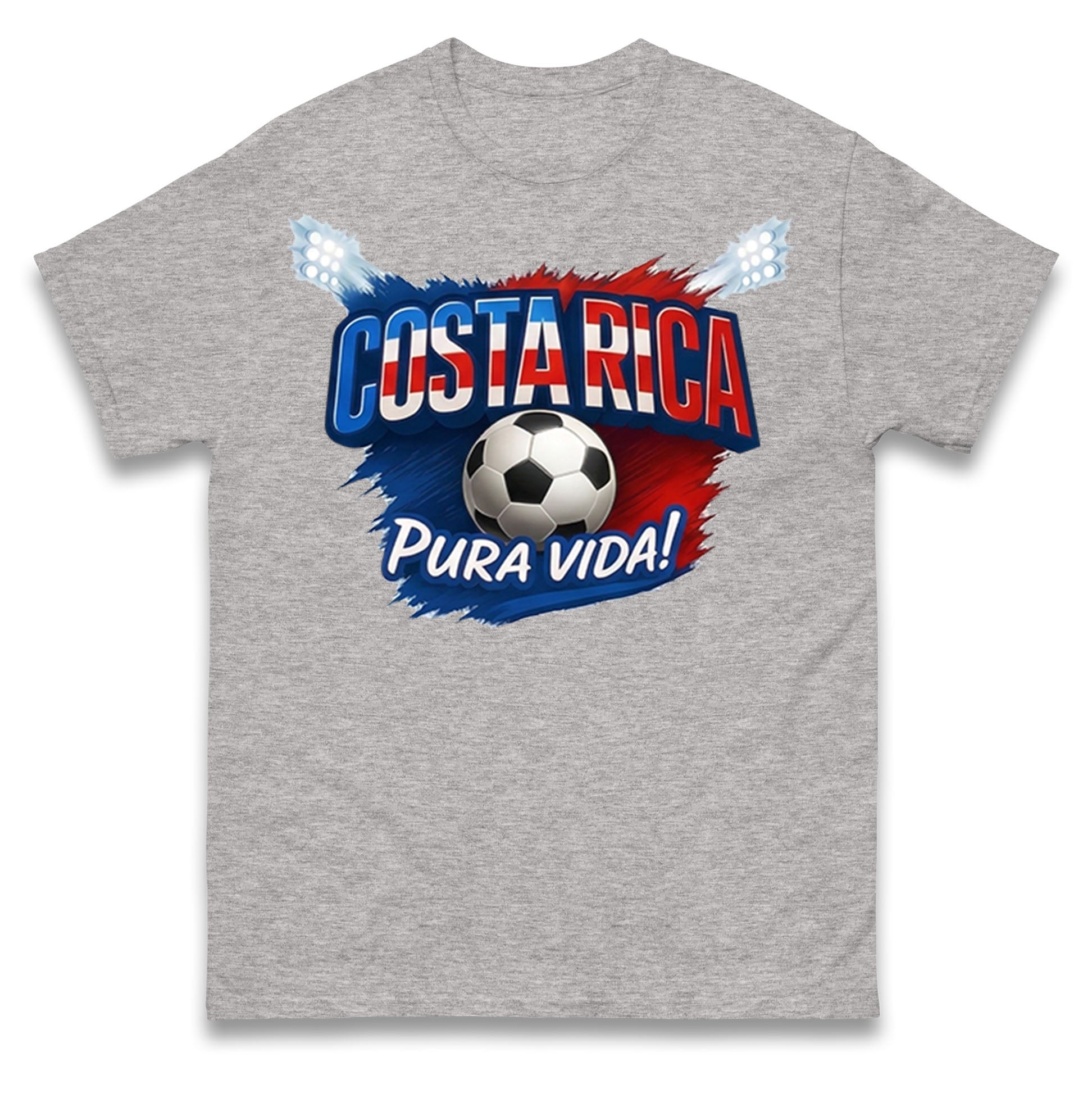 Costa Rica Retro World Cup T Shirt 