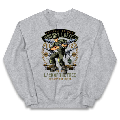 American Soldier Kids Jumper