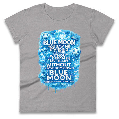 Manchester City Blue Moon Ladies T Shirt