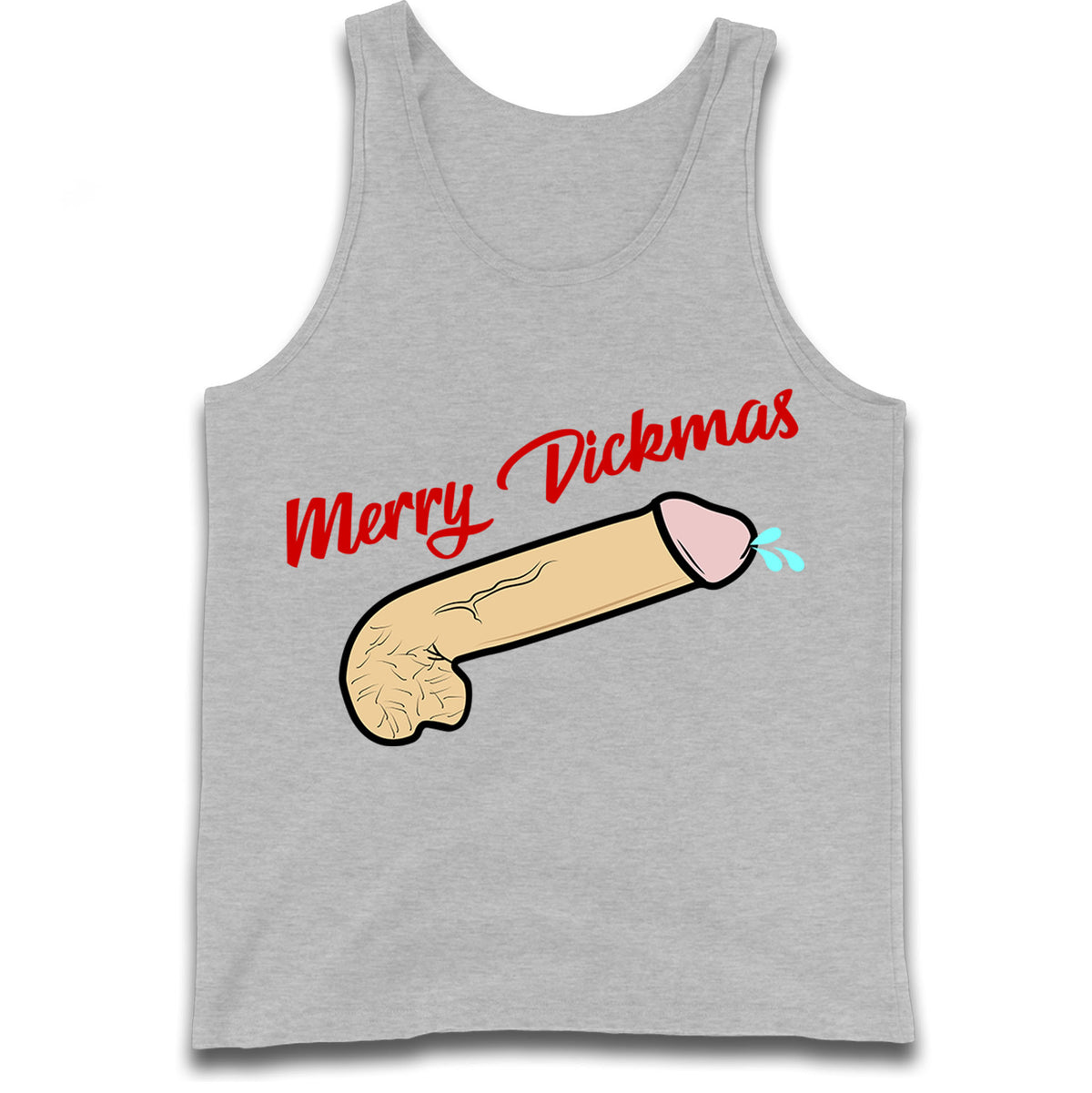 Merry Dickmas Funny Tank Top