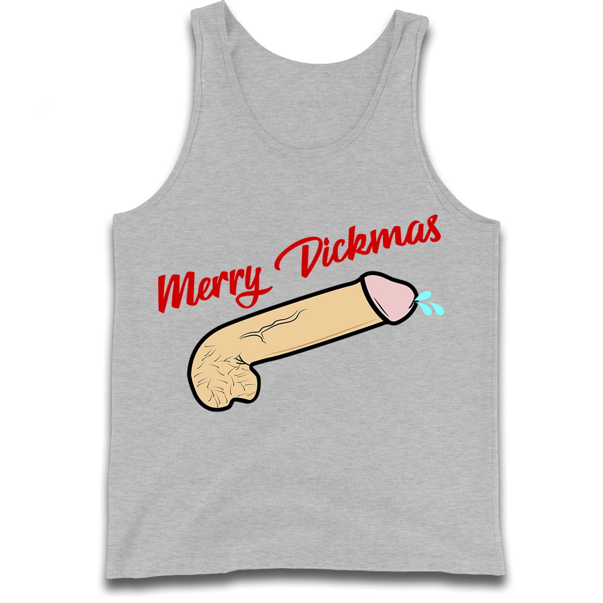 Merry Dickmas Funny Tank Top