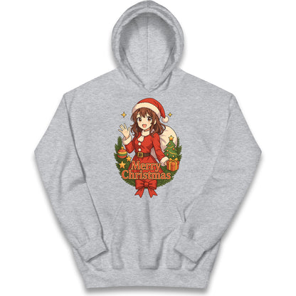 Anime Christmas Kids Hoodie