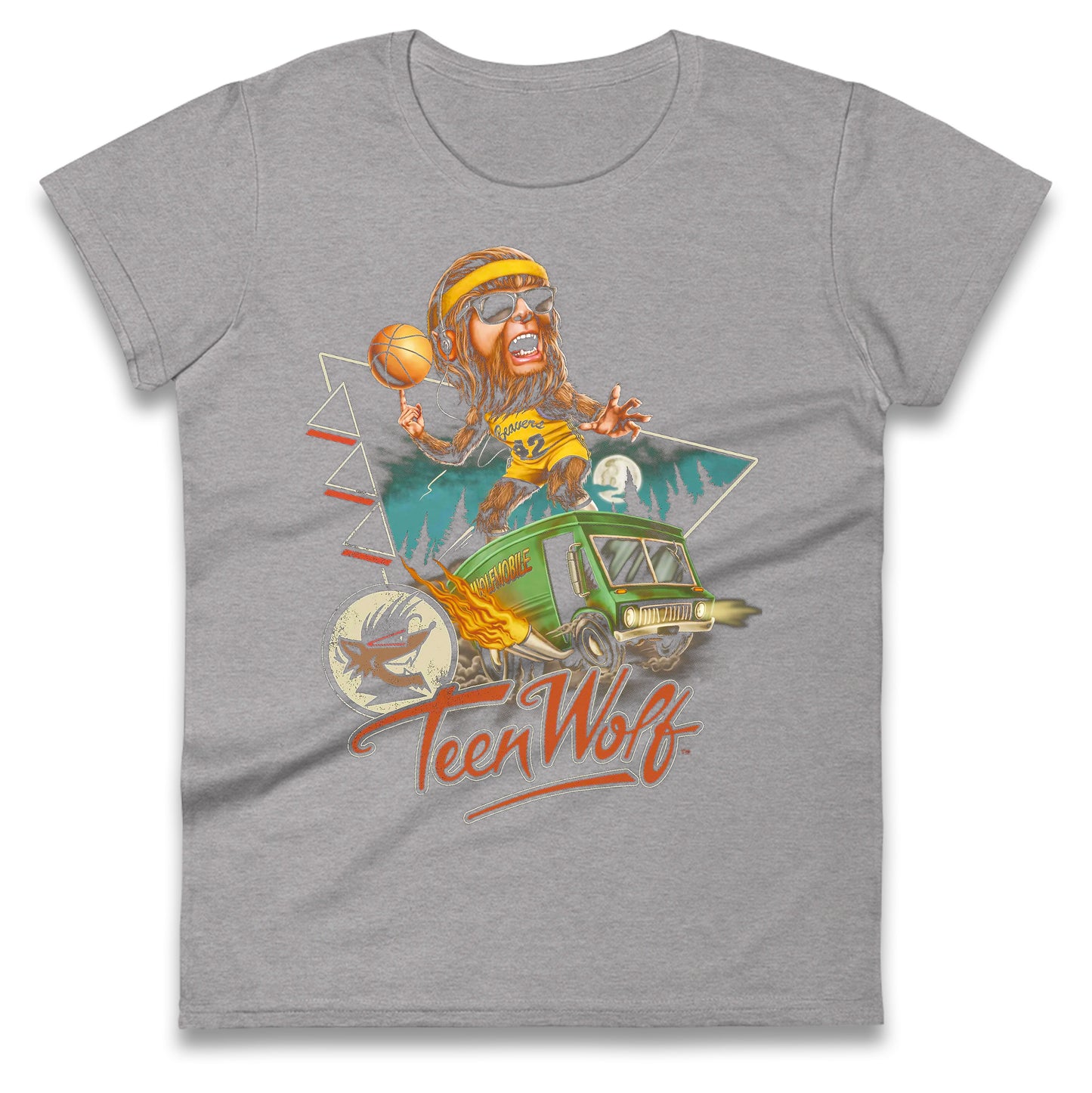 Werewolf Movie Ladies T Shirt