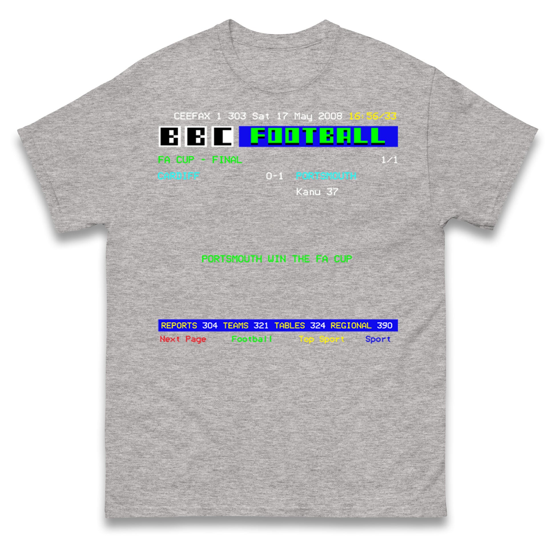 Portsmouth FA Cup Winners 2008 T Shirt
