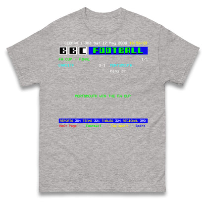 Portsmouth FA Cup Winners 2008 T Shirt