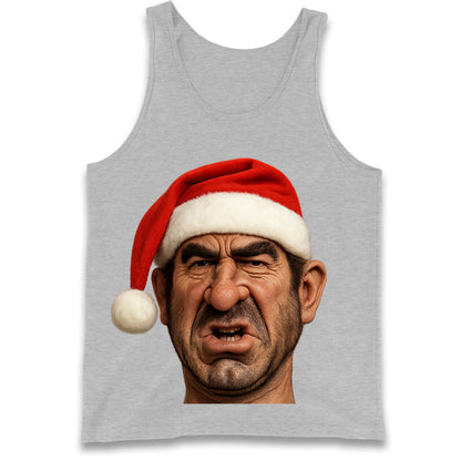 Eric Cantona Xmas Tank Top
