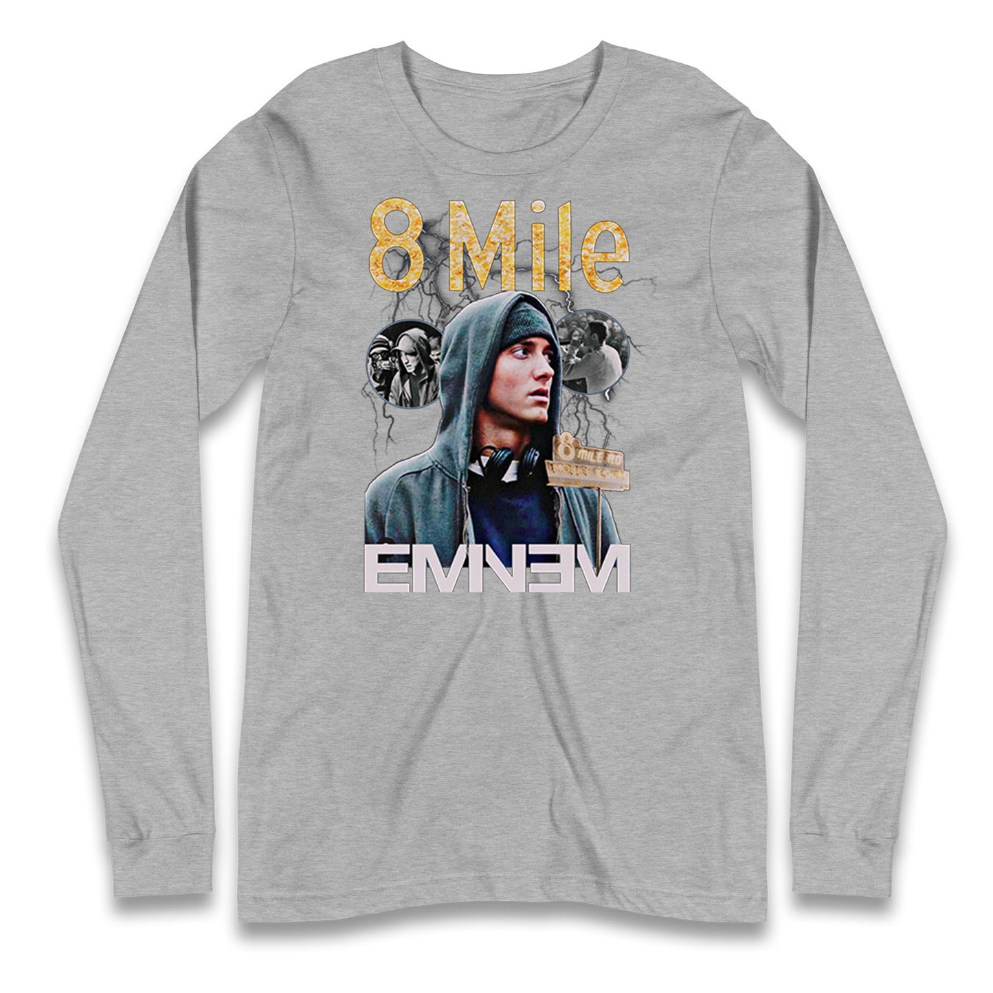8 Mile Eminem Longsleeve T Shirt 