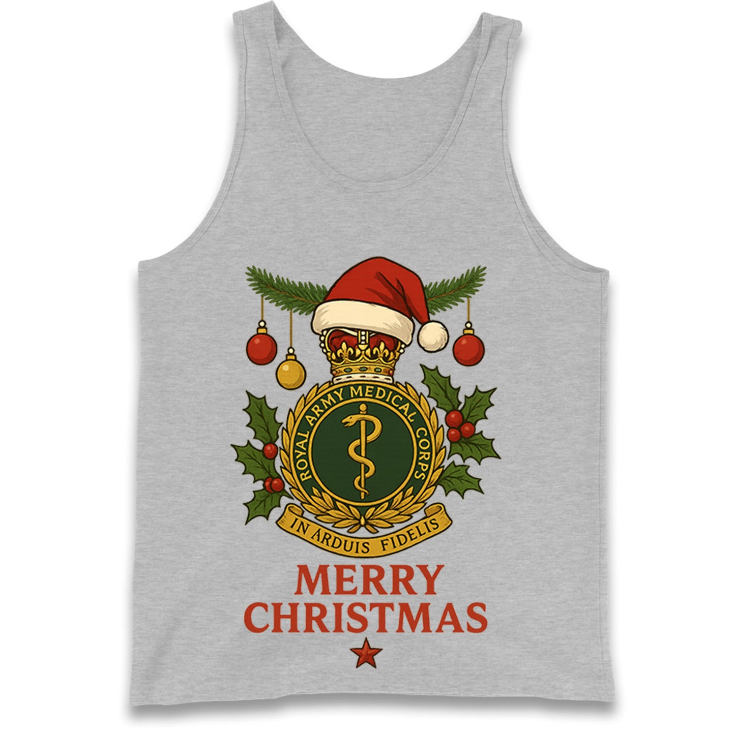 Royal Army Medical Corps Christmas Tank Top