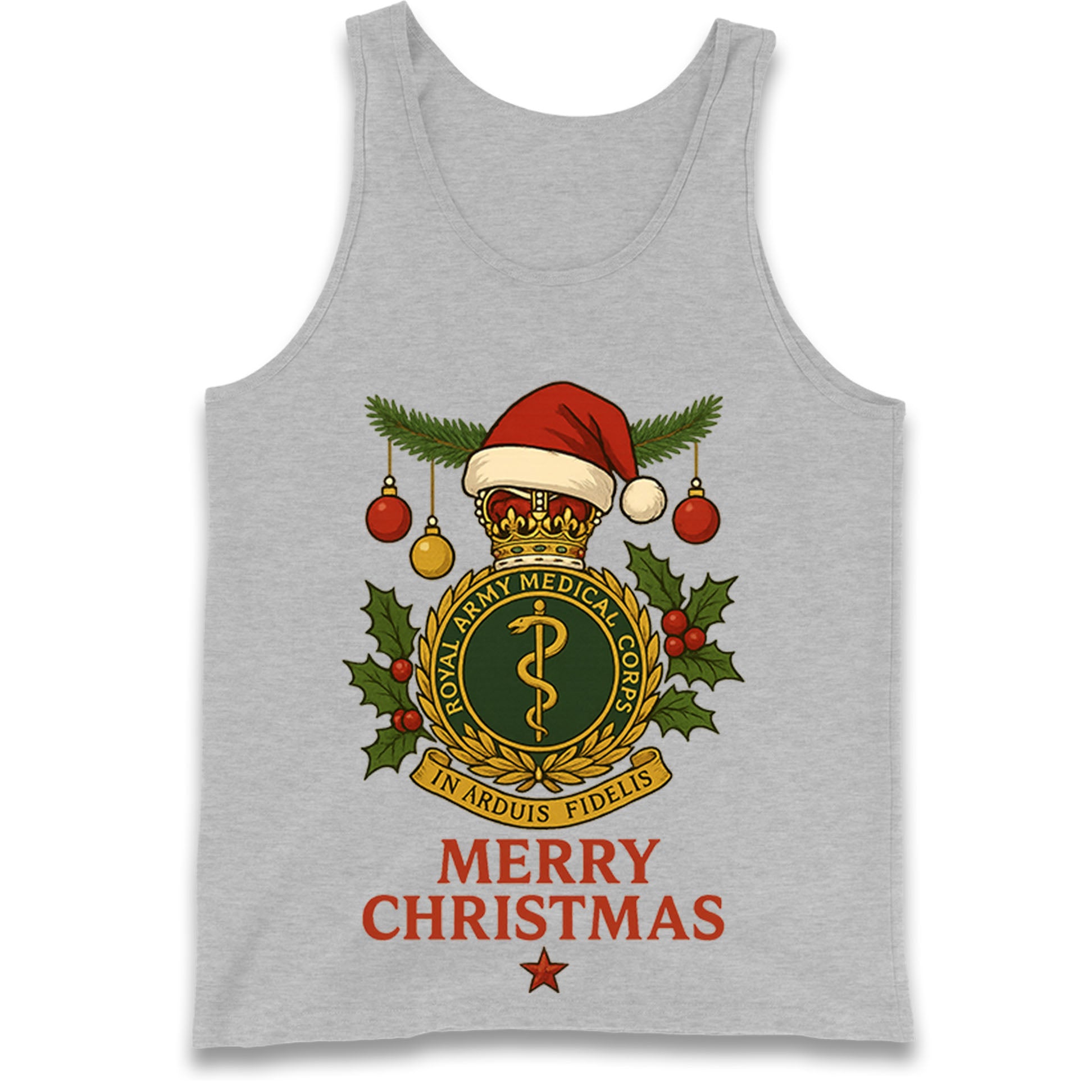 Royal Army Medical Corps Christmas Tank Top
