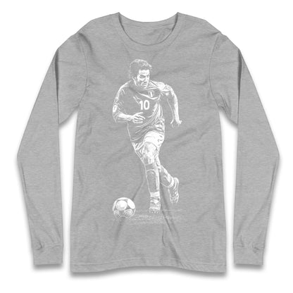 Del Piero 10 Italy Longsleeve T Shirt