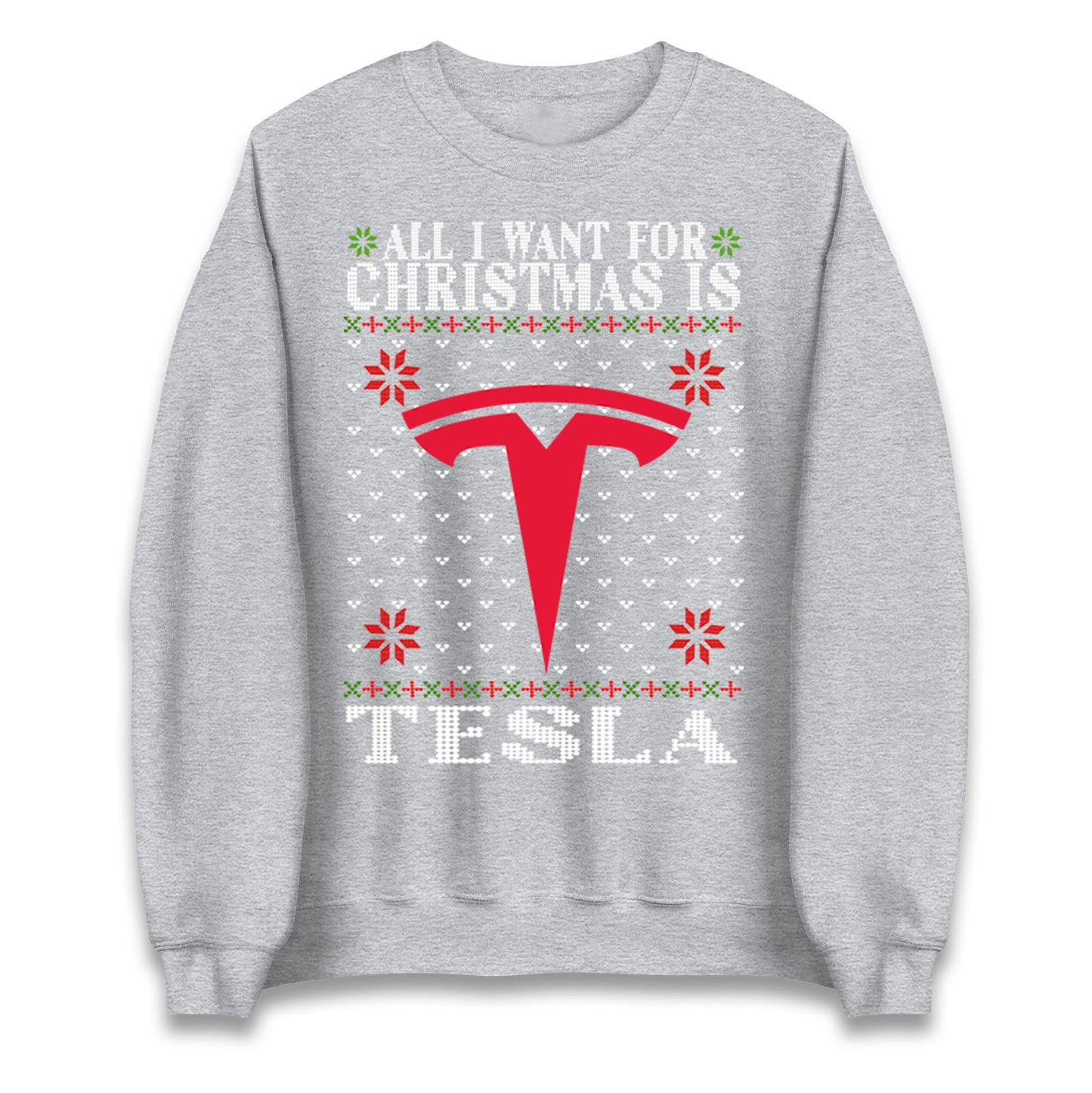 Tesla Christmas Jumper
