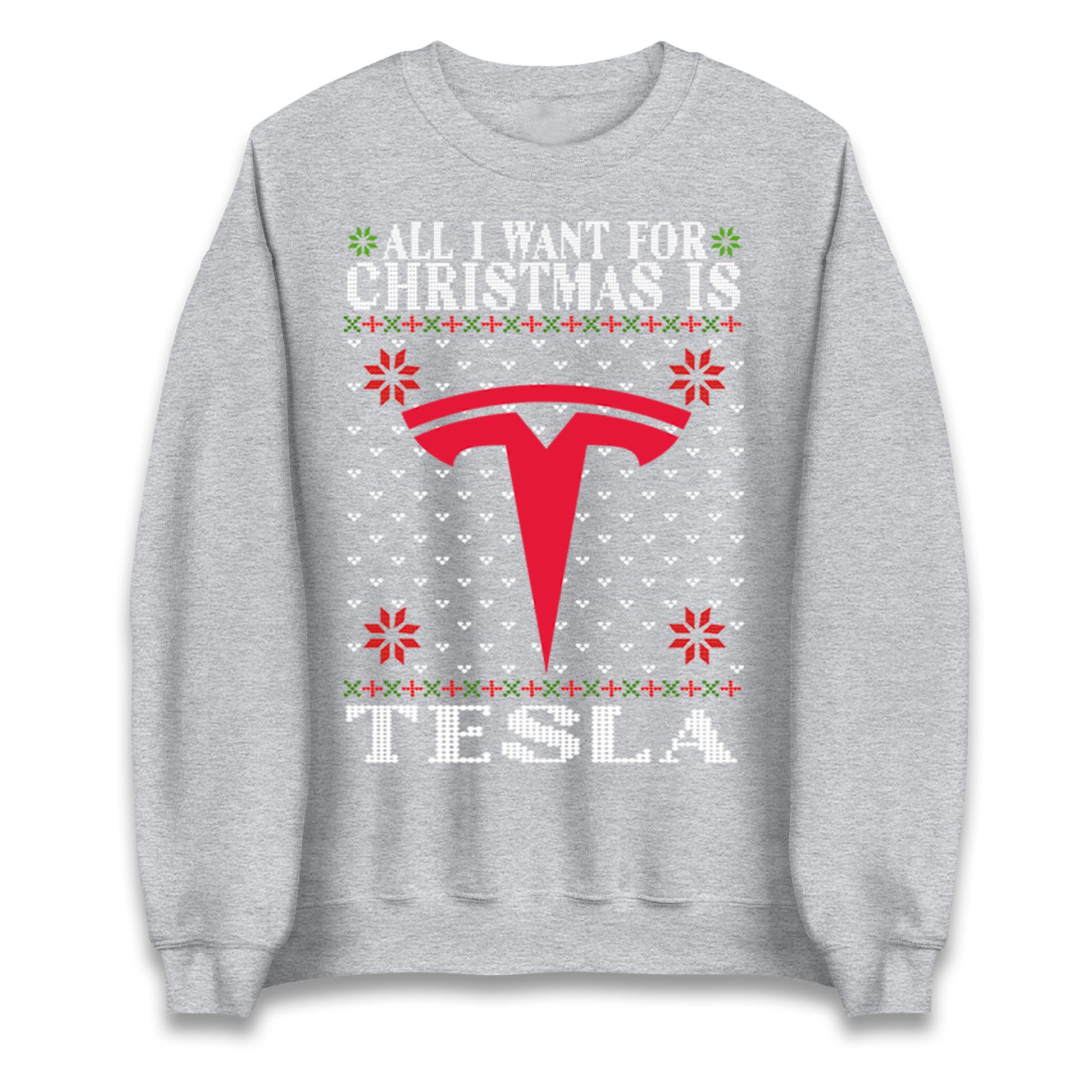 Tesla Christmas Jumper