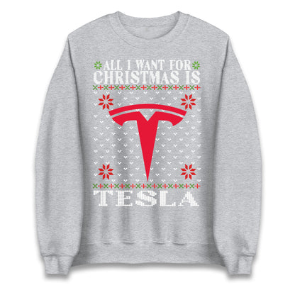 Tesla Christmas Jumper