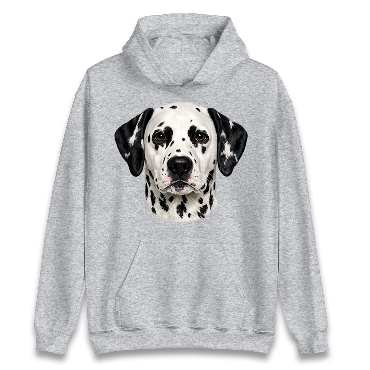 Dalmatian Dog Face Hoodie