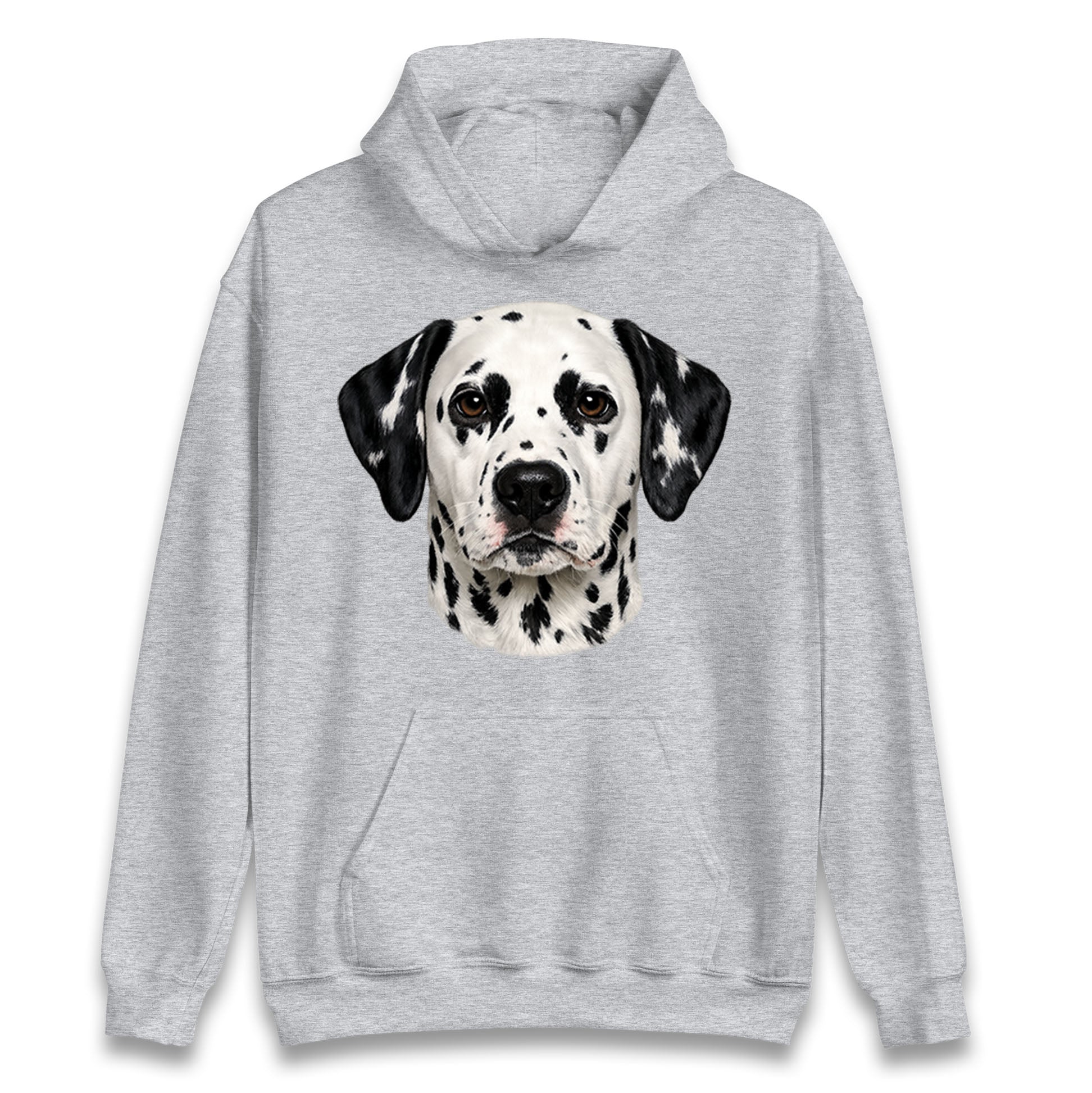 Dalmatian Dog Face Hoodie