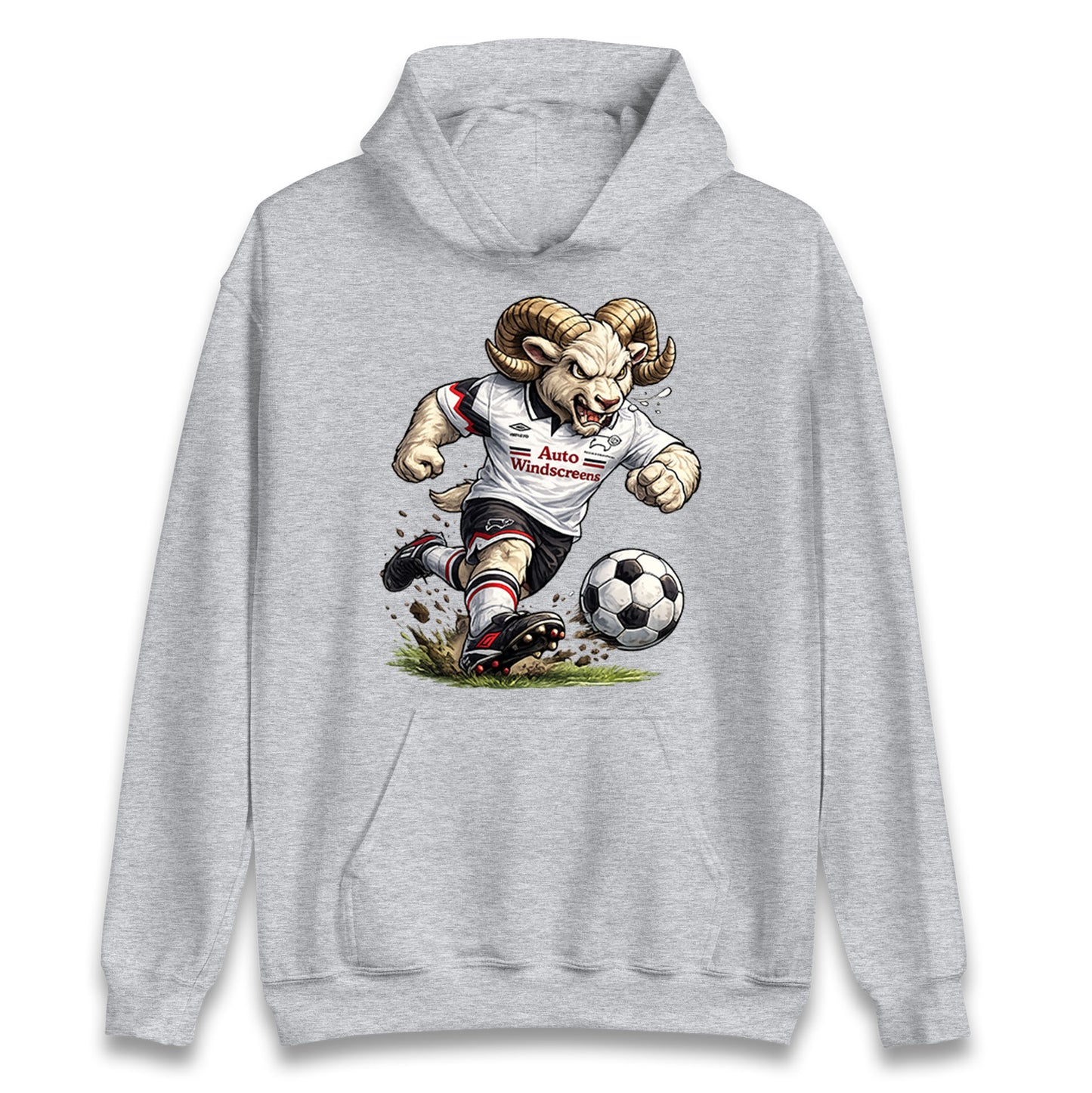 Old School Derby County Hoodie