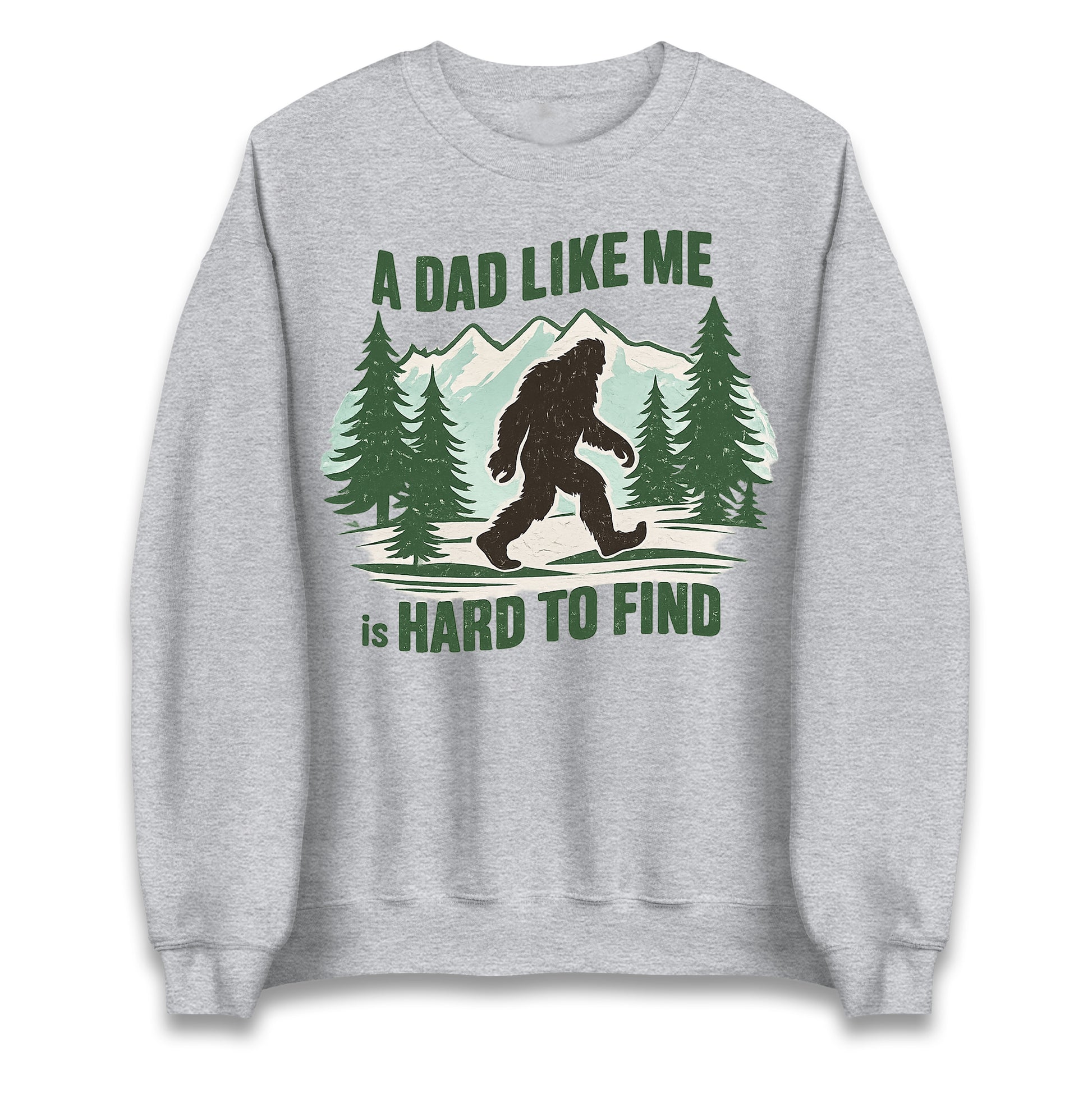 Retro Funny Bigfoot Dad Jumper