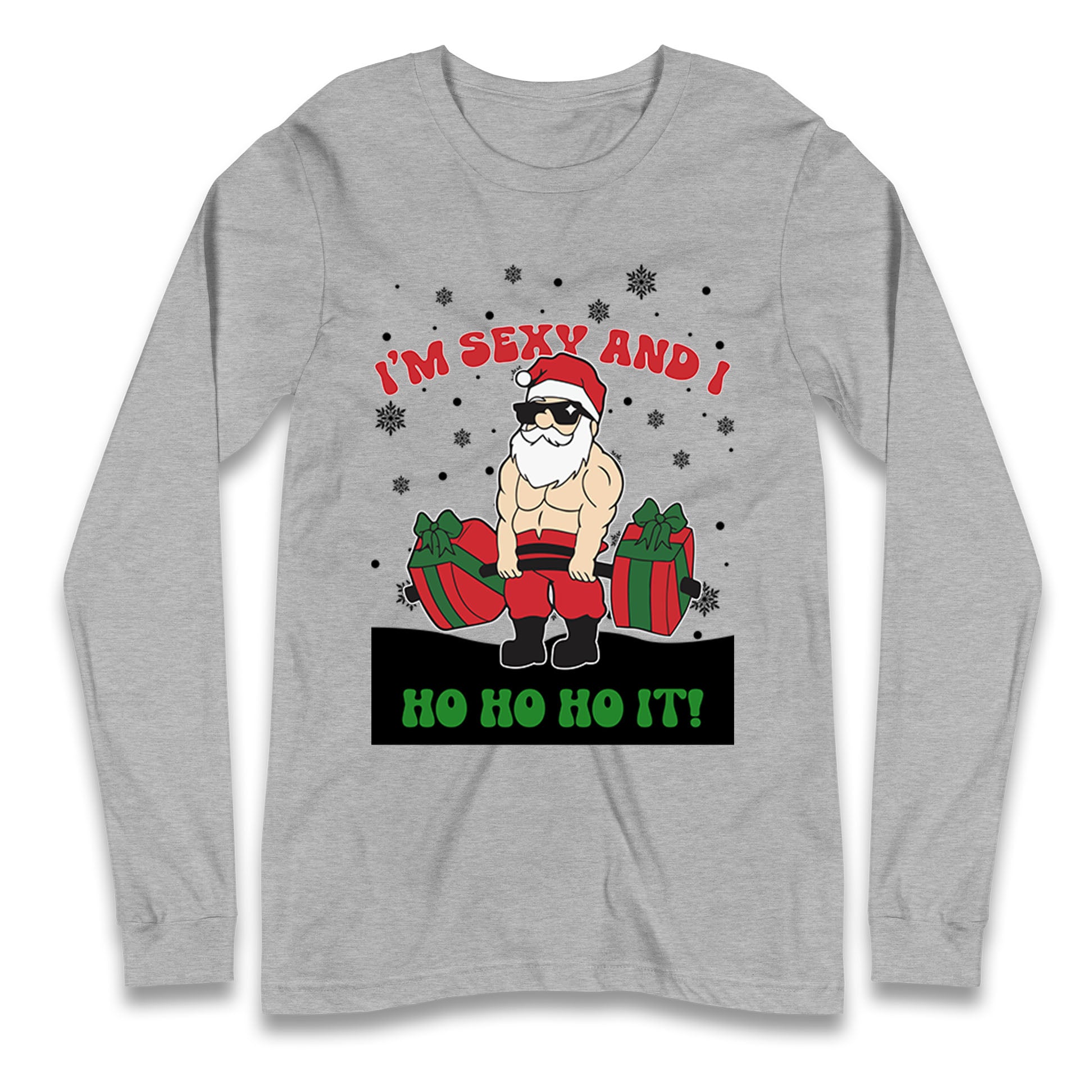 Santa Claus Ho Ho Ho Longsleeve T Shirt