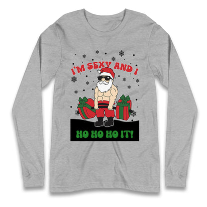 Santa Claus Ho Ho Ho Longsleeve T Shirt
